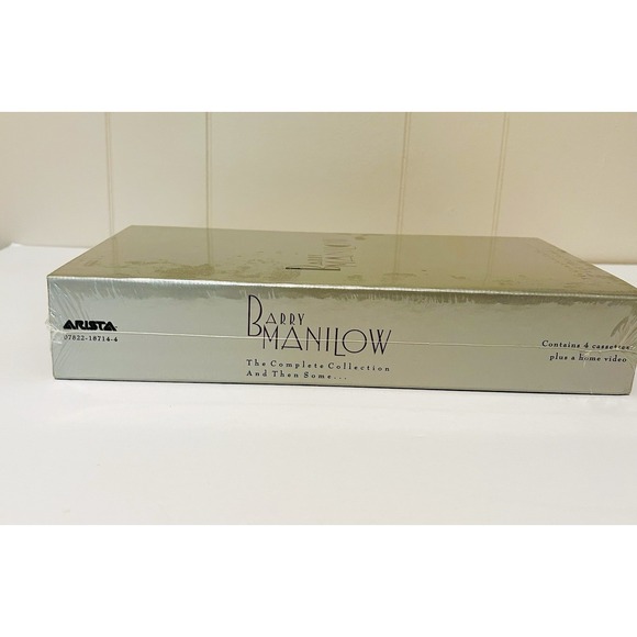 Barry Manilow Cassettes  Complete Collection And Then Some Set Of 4 Cassette NIB - Picture 2 of 4